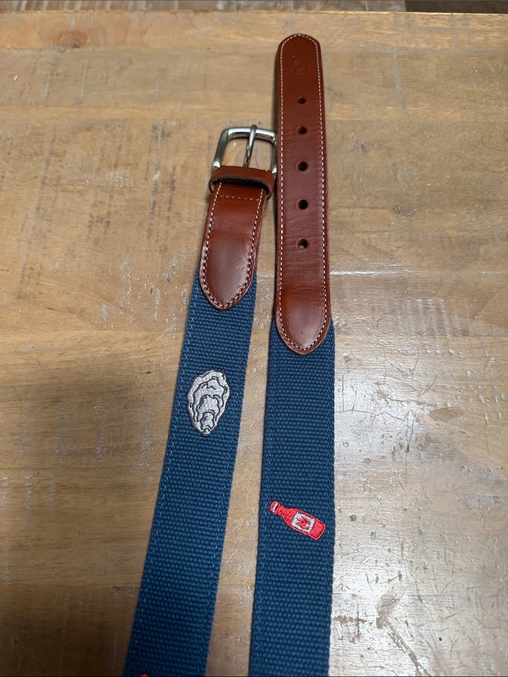 Men’s Vineyard Vines Oyster Belt
